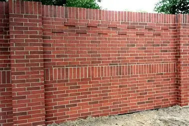 Masonry Fence Project